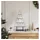 vidaXL Metall Weihnachtsbaum Schwarz 60 cm