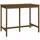vidaXL Bartisch 140 x 80 x 110 cm Honigbraun