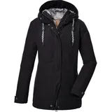 G.I.G.A. DX Damen Funktionsjacke/Outdoorjacke mit Kapuze GW 14 WMN JCKT, schwarz, 36, 39837-000