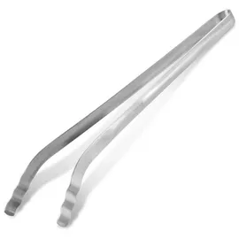 Fackelmann Grillzange 36 cm Edelstahl weiß