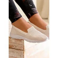 LASCANA Slipper beige-rosé-apricot Größe 35 - 35