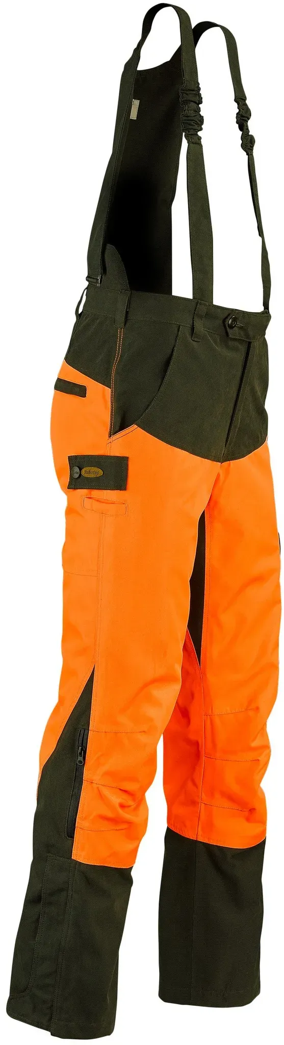 Hubertus Herren-Jagdhose Dog Keeper, oliv-orange, 60