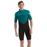 Jobe Perth 3/2 BACK ZIP Shorty 2025 teal - S