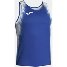 Joma Elite Xi ärmelloses Laufshirt 702 - royalblau/weiß XL