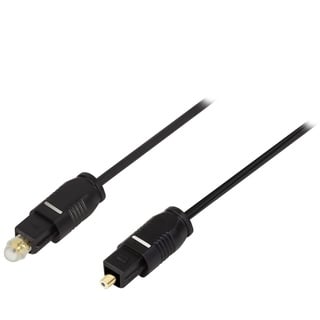 Logilink Audiokabel Tosklink-Stecker / Tosklink-Stecker 2m schwarz