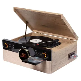 Denver MRD-180 DAB+, CD, USB, Kassettendeck, Stereo, braun