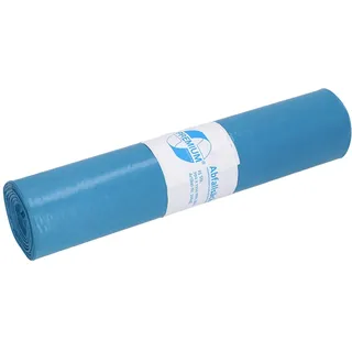 Deiss PREMIUM Abfallsäcke aus Recycling-LDPE, blau, 120 Liter 25 Stück/Rolle