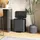Homcom Mülleimer 20 l Schwarz