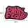 Grupo Erik Pink Floyd 62 x 38 cm Pink