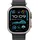 Apple Watch Ultra Ocean Armband 49 mm Verlängerung Schwarz Titan Natur