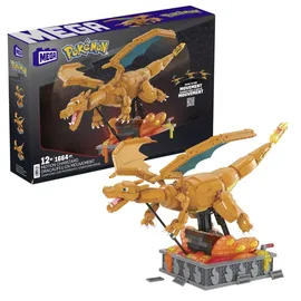 Mattel Mega Pokémon Motion Glurak Bausatz 1664-tlg.