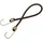 CONACORD Spannseil Gummi 2 Stahlhaken Ø 4 mm Länge 25 cm Schwarz
