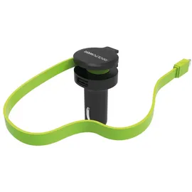 Realpower 257635 USB Ladestation USB Schwarz, Grün