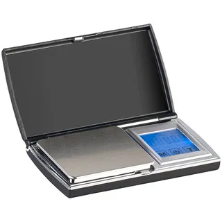 Rosenstein & Söhne Taschenwaage Feinwaage: Digitale Taschen-Feinwaage, Touch-Display, bis 300 g, auf 0,01 g genau (Taschenfeinwaage, Präzisionswaage, Goldschmuck)