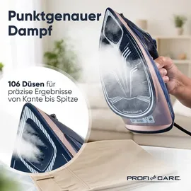 ProfiCare Dampfbügeleisen PC-DB 3126 blau