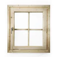Karibu Dreh-Kippfenster 69 x 80 cm Natur