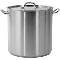 TRIZERATOP Profi Kochtopf GROß 40x40cm 50,3 Liter mit Deckel