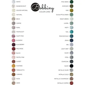 Bobbiny 5 mm Flechtkordel 100 m Grau-Violett