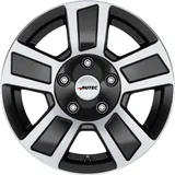 Autec Tigris 6x14 ET30 5x112 66,6, Schwarz poliert