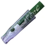 WEEZEL Glas-Tip "Purple Kush" inklusive 3x Purize Aktivkohlefilter - Cannabis Sorten Edition | Glas Tip Joint 6mm | handgemacht in Deutschland