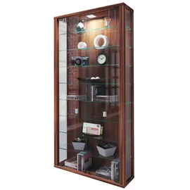 VCM Vitrine Vitrosa Maxi 59 x 18 x 114,3 cm Braun