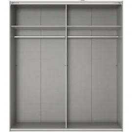 WIMEX Schiebetürenschrank Mugano 180 x 208 x 65 cm Schwarz