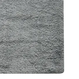 Beliani Badteppich Goela Grau 60 x 90 cm