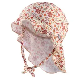 Sterntaler Bade-Sonnenhut Blumen ecru, 55 cm