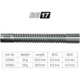 BULL'S BULLS BULL'S Dartpfeil BE-17 Soft Dart Barrel, Größe ONE SIZE in Silber FARBIG SILBER