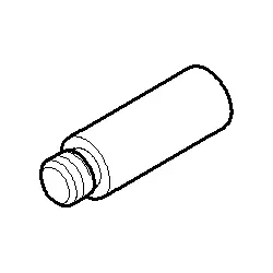 Dornbracht Verlängerung-Stange Zugstange 09310902390 Verlängerung 20mm