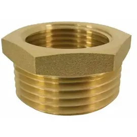 KLASEBO Gewindefitting Messing Reduzierstück 2" AG x 1" IG