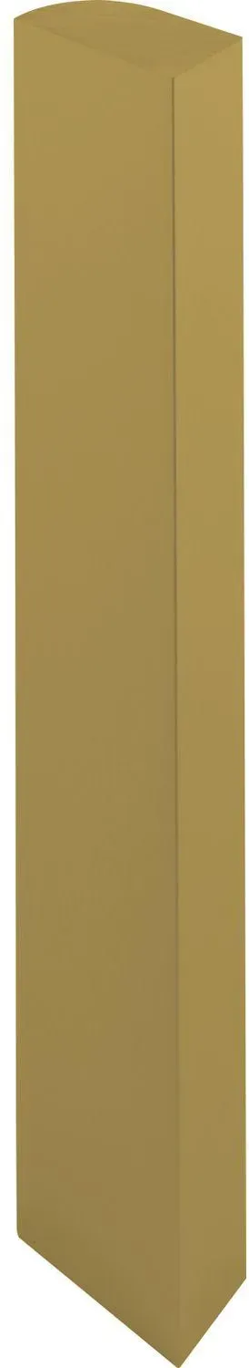 ALUMIS Füllprofil Aktor C vert. E-Gerätebefestigung, L 600, Alu gold matt
