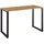KADIMA DESIGN Eiche-Schreibtisch, Robuste Metallbeine, Vielseitig, Stabil, Modern. 120x60x76 cm
