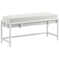Bettso Polsterbank, Beige, 80x45x35 cm, Esszimmer, Bänke, Sitzbänke