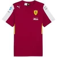 Puma Select Ferrari Lmh Replica Kurzarm-t-shirt - Dark Cherry