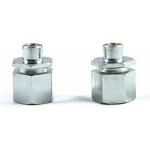 FollowMe Adapter Vollachse M12X1 Adapter Silber
