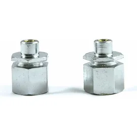 FollowMe Adapter Vollachse M12X1 Adapter Silber