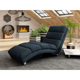 Mirjan24 Relaxliege, Blau, Textil, 1-Sitzer, Rechteckig, 62x84x180 cm, Wohnzimmer, Sessel, Relaxliegen