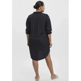 Vero Moda Curve Jeanskleid Jeanskleid Schwarz 50