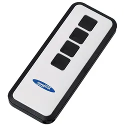 Novoferm Garagentor Handsender Mini-Novotron 524, 4 Kanal Sender, Schwarz / Weiß