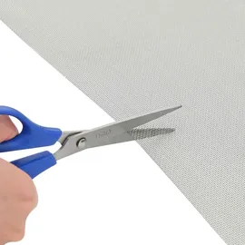 vidaXL Maschendrahtzaun 20 x 500 cm Edelstahl