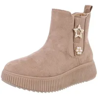 Ital-Design High Heel in Hellbraun | Gr.: 37
