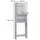Vicco Irma Waschmaschinenschrank 64 x 190,5 cm Weiß Hochglanz
