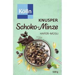 Kölln Müsli Knusper Schoko-Minze 500G