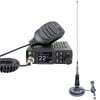 CB-Funk PNI Escort HP 8900 ASQ, 12-24V + CB Antenne PNI LED 2000 mit Magnetfuß