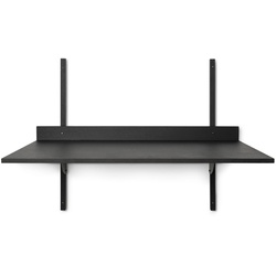Ferm Living - Sector Schreibtisch, schwarz / schwarz