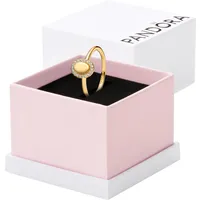 Pandora 163800C01 Damenring Oval Goldfarben, 50/15,9