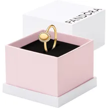 Pandora 163800C01 Damenring Oval Goldfarben, 50/15,9