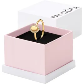 Pandora 163800C01 Damenring Oval Goldfarben, 50/15,9