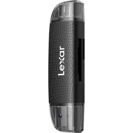 Lexar LRW310X-BNBNG Kartenleser USB 2.0 Type-A/Type-C Schwarz